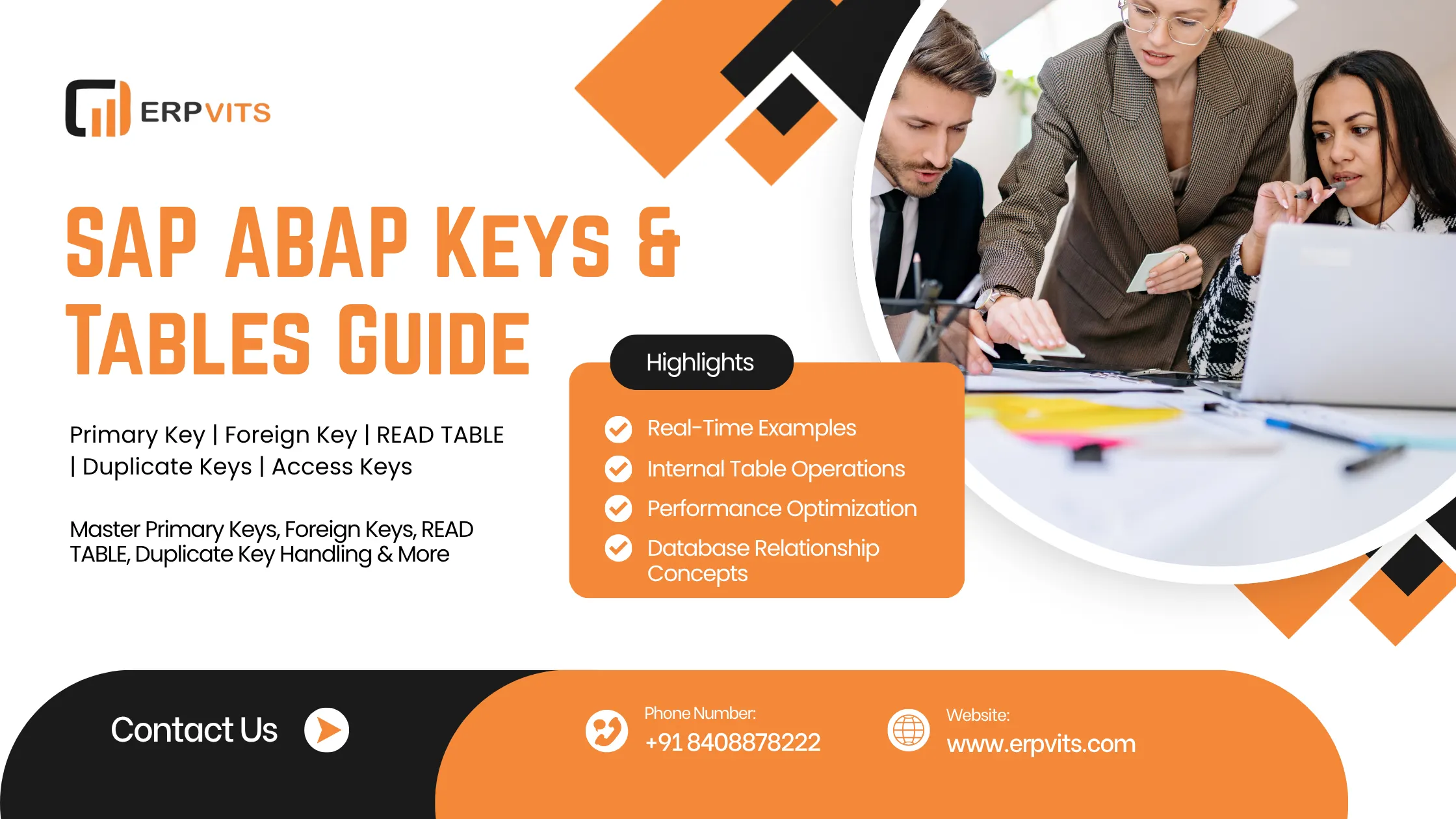 Mastering SAP ABAP Tables, Keys & Internal Table Operations