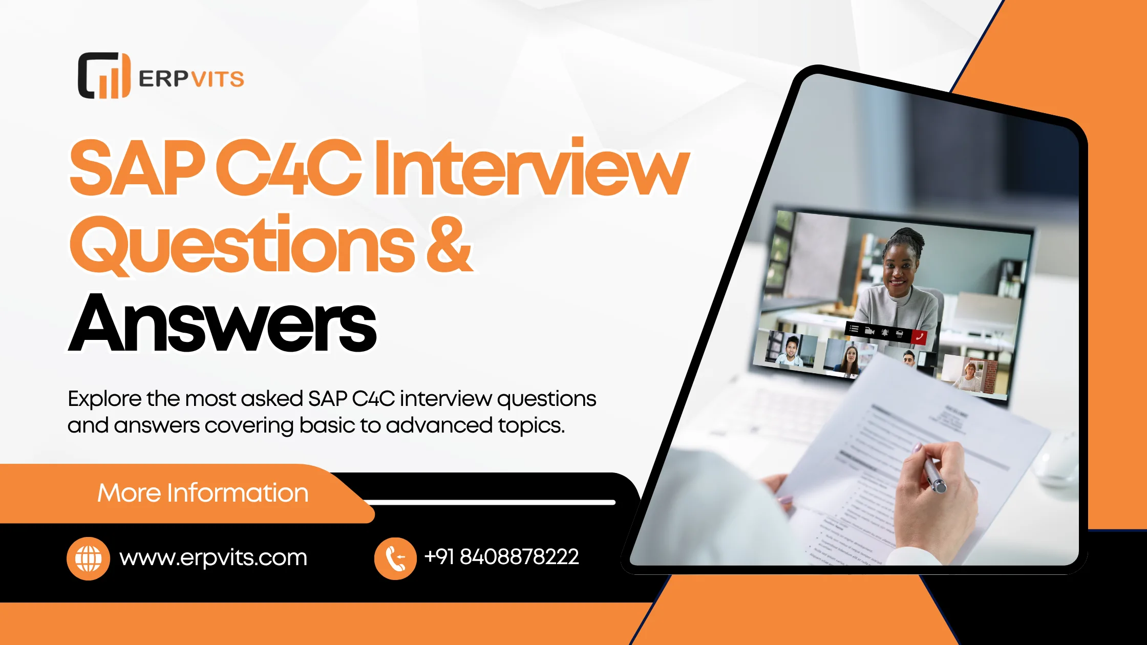 SAP C4C Interview Questions & Answers (Sales & Service Cloud)