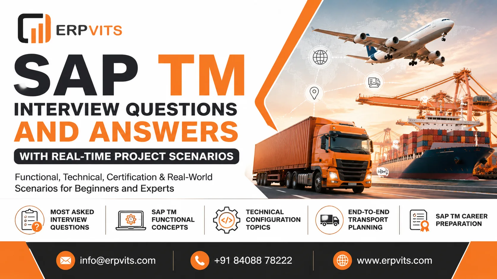 SAP TM Interview Questions with Real-Time Scenarios